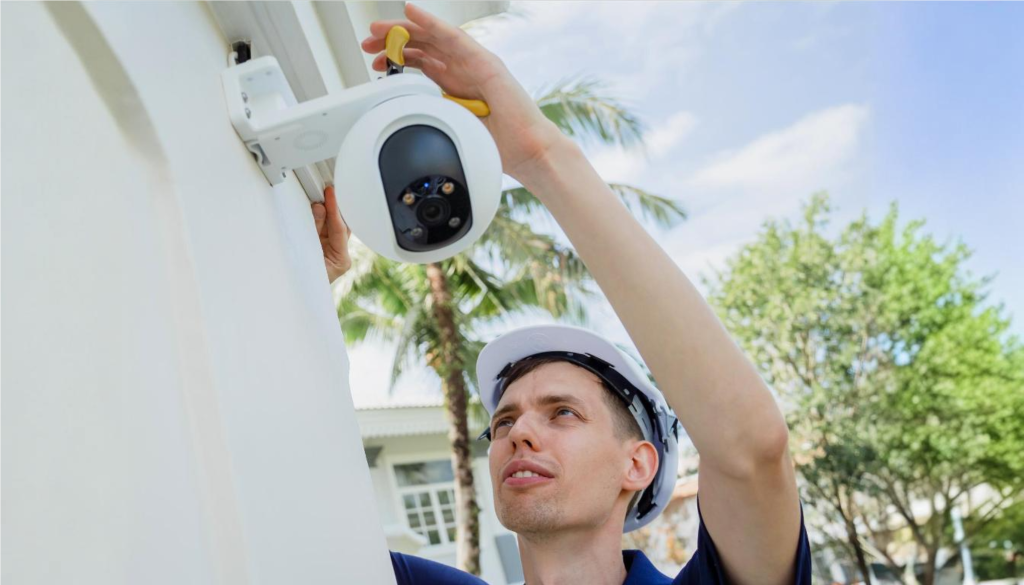 Professional Camera Installation with Dove Communications